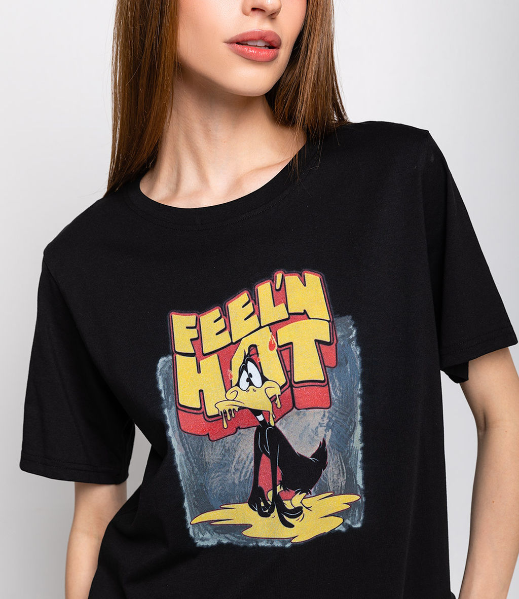 Футболка #КТ2045, чёрный - Dommod фото 5