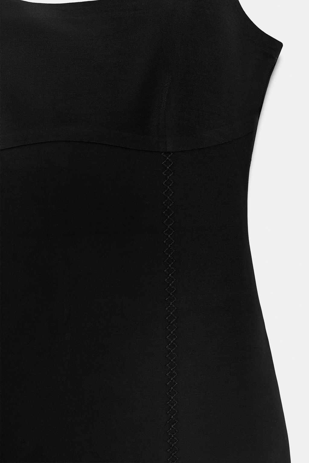 VESTIDO MIDI ENTALLADO / Negro - Zara фото 8
