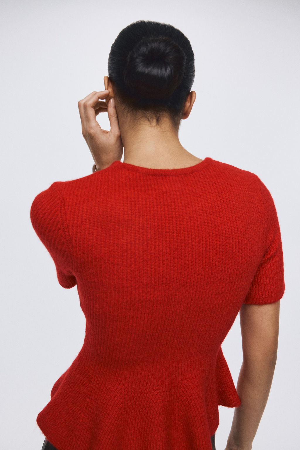 Top en punto de canal? con peplum - H&m фото 8
