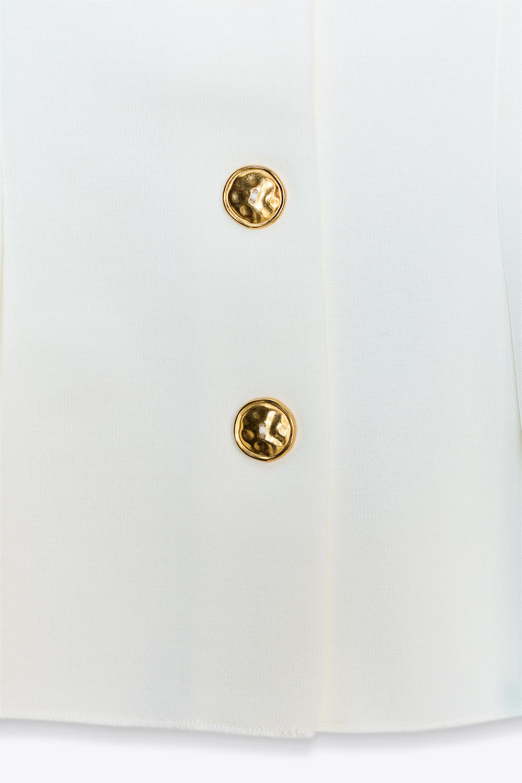 STRETCH PEPLUM WAISTCOAT TOP - Zara фото 8