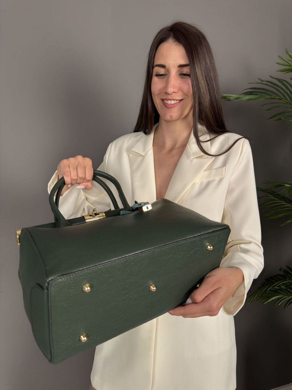 Сумка женская из телячьей кожи