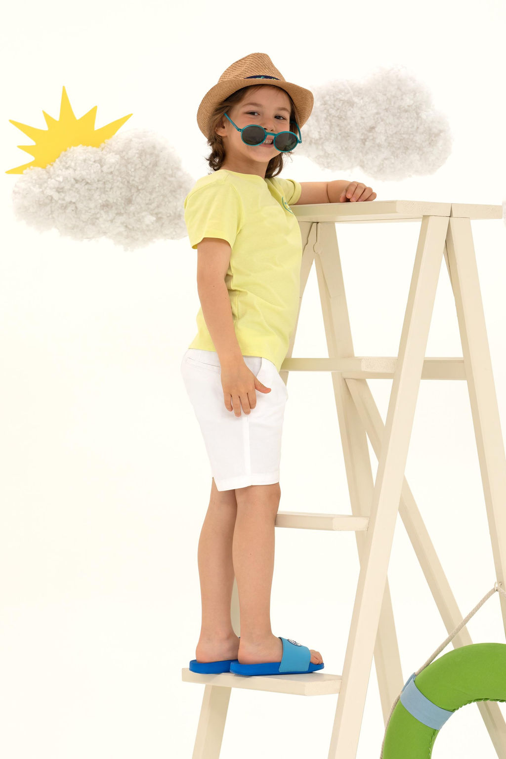 U. S. Polo Assn Детская светло-желтая футболка с круглым вырезом - U.s. polo assn фото 3