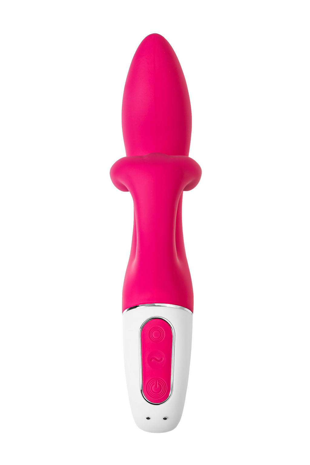 Нереалистичный вибратор Satisfyer Embrace me, силикон, красный  фото 2