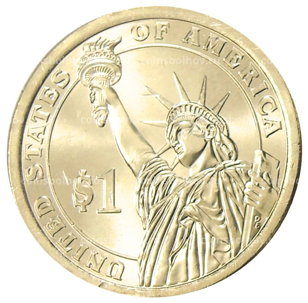 1 доллар 2014 года D США 30-й президент США Калвин Кулидж