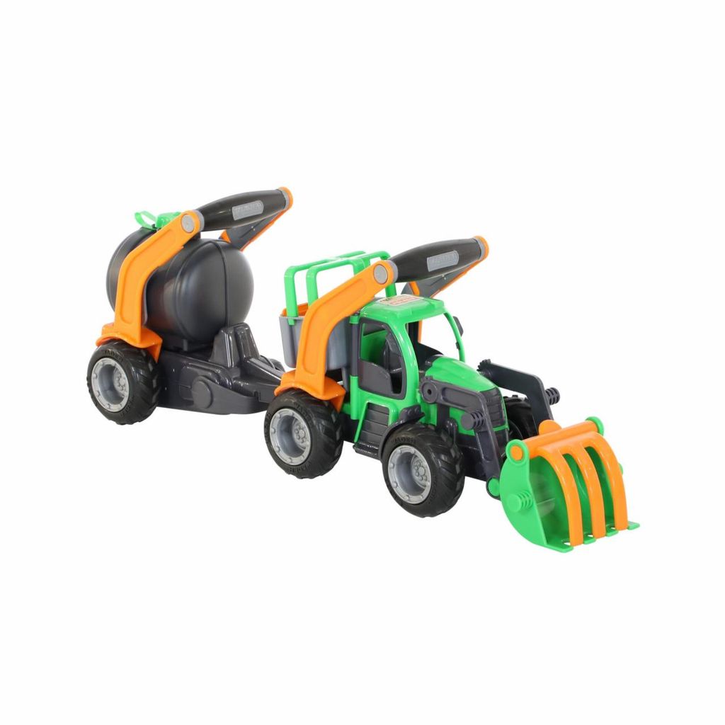 ГрипТрак, трактор-погрузчик с цистерной (в сеточке) - Полесье фото 8