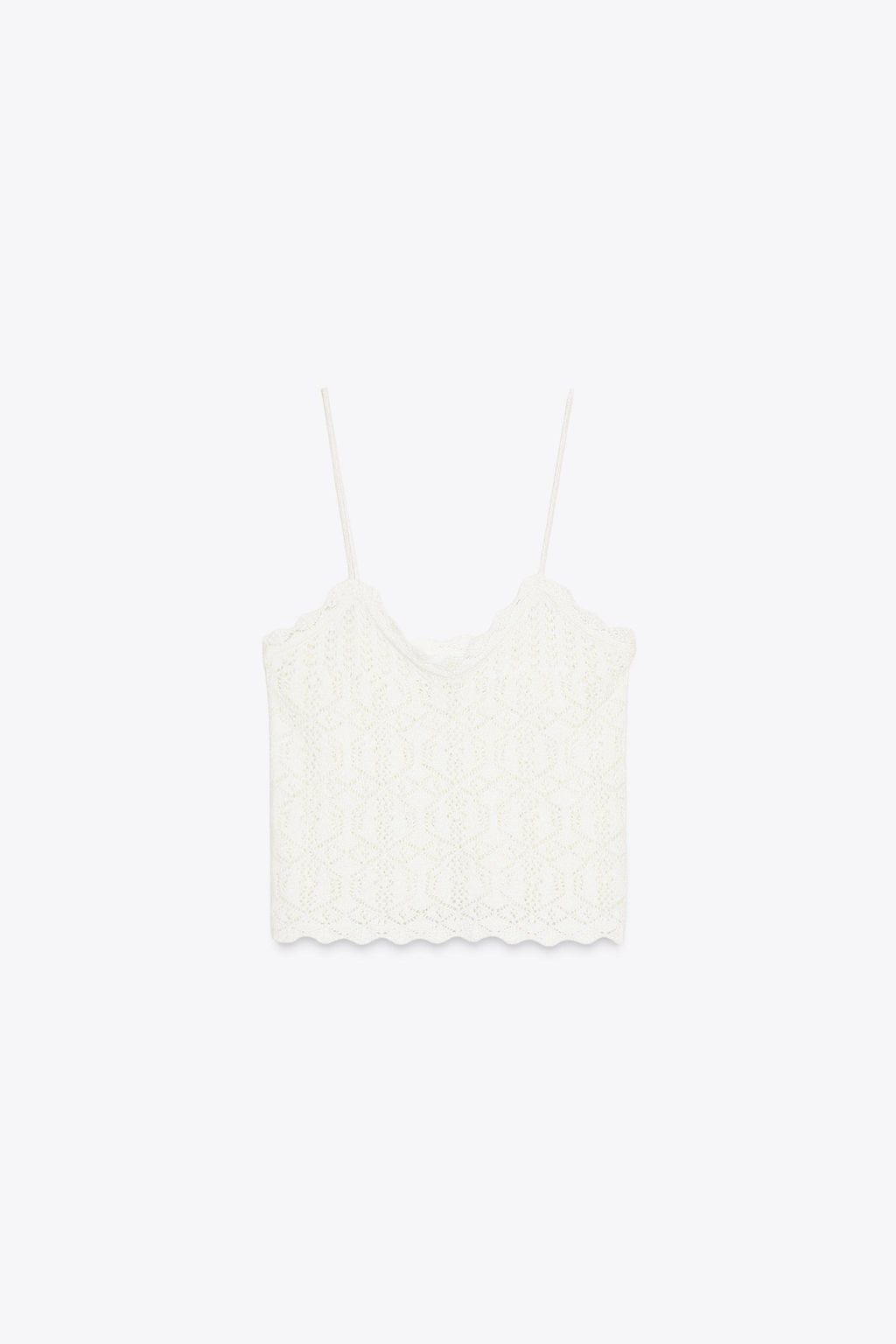 CUTWORK STRAPPY TOP - Zara фото 4
