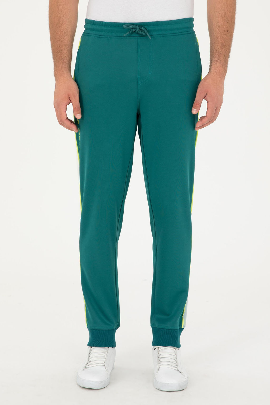 U. S. Polo Assn / Мужские темно-зеленые спортивные штаны - U.s. polo assn фото 2