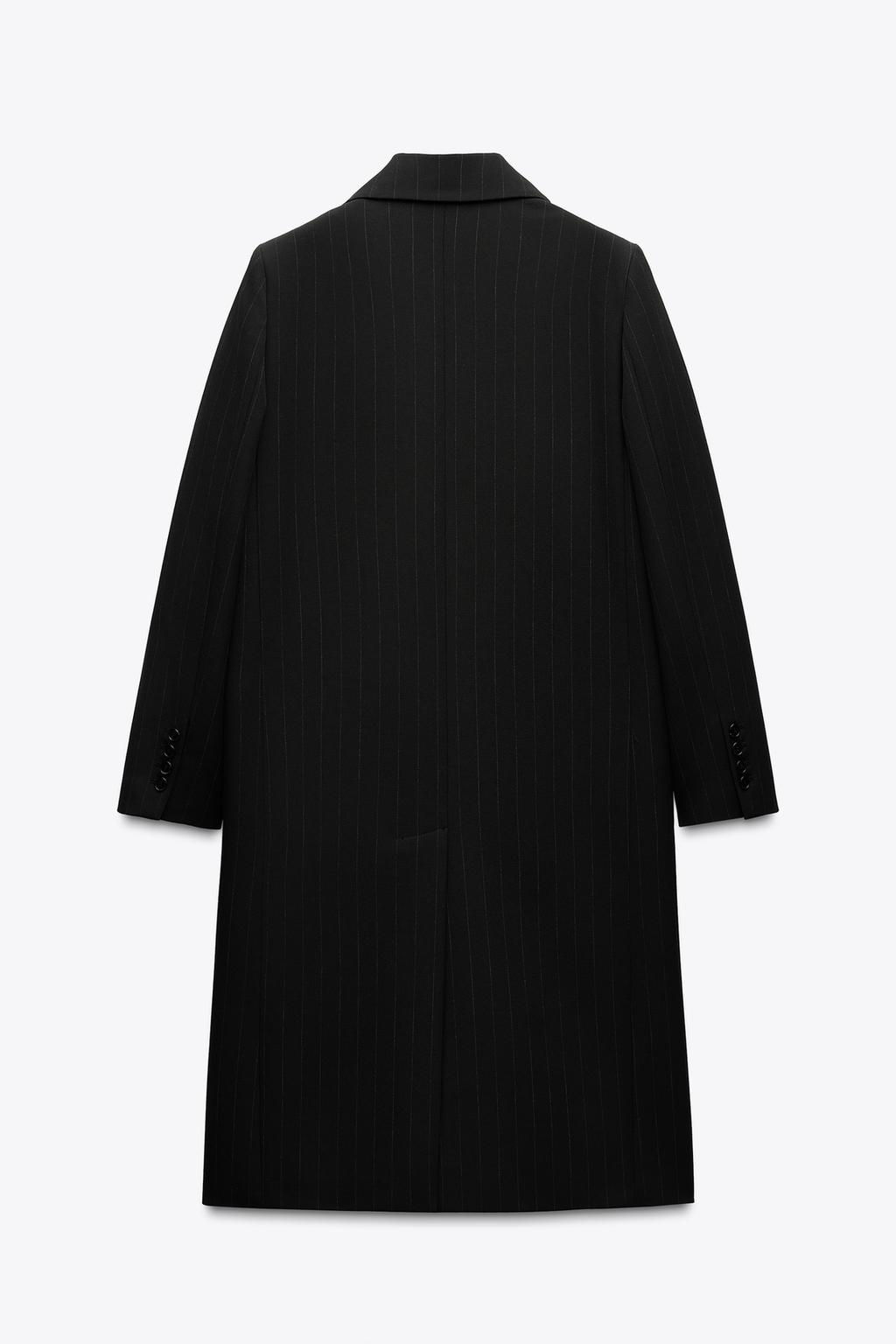 PINSTRIPE FROCK COAT ZW COLLECTION - Zara фото 6