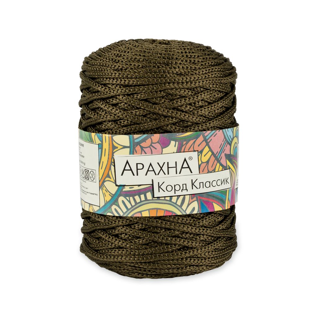 Пряжа ARACHNA Cord Classic 100% полиэфир 3 шт. х 200 г  10 г 100 м  5 м