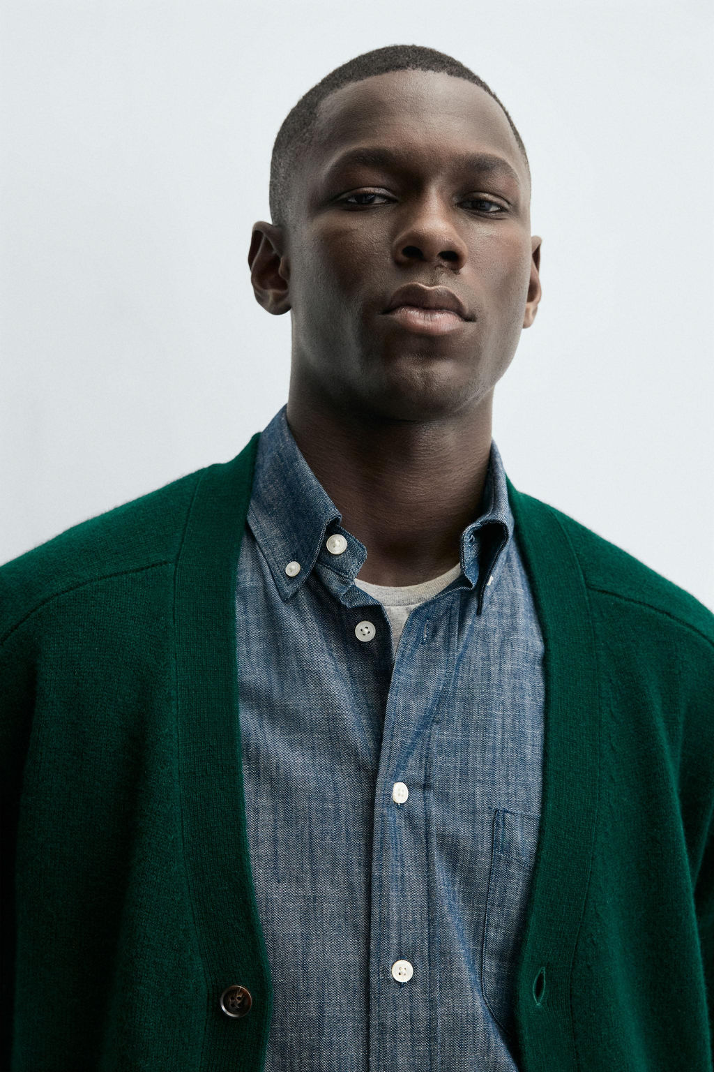 WOOL AND CASHMERE CARDIGAN - Zara фото 5