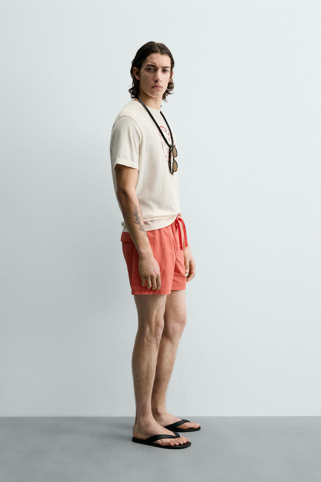 CAMISETA GR?FICO HAWAII / Crudo - Zara фото 4