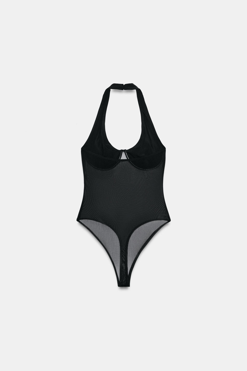 BODY COMBINADO TUL / Negro