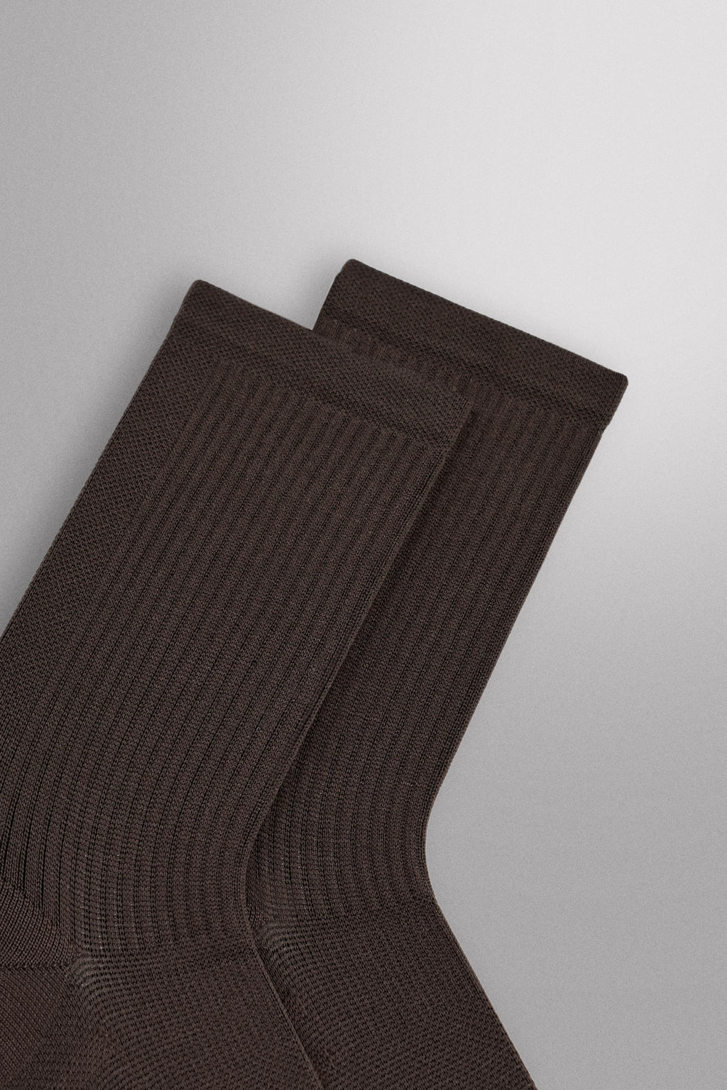 CALCETINES T?CNICOS ENTRENAMIENTO PACK 2 / Marr?n - Zara фото 3