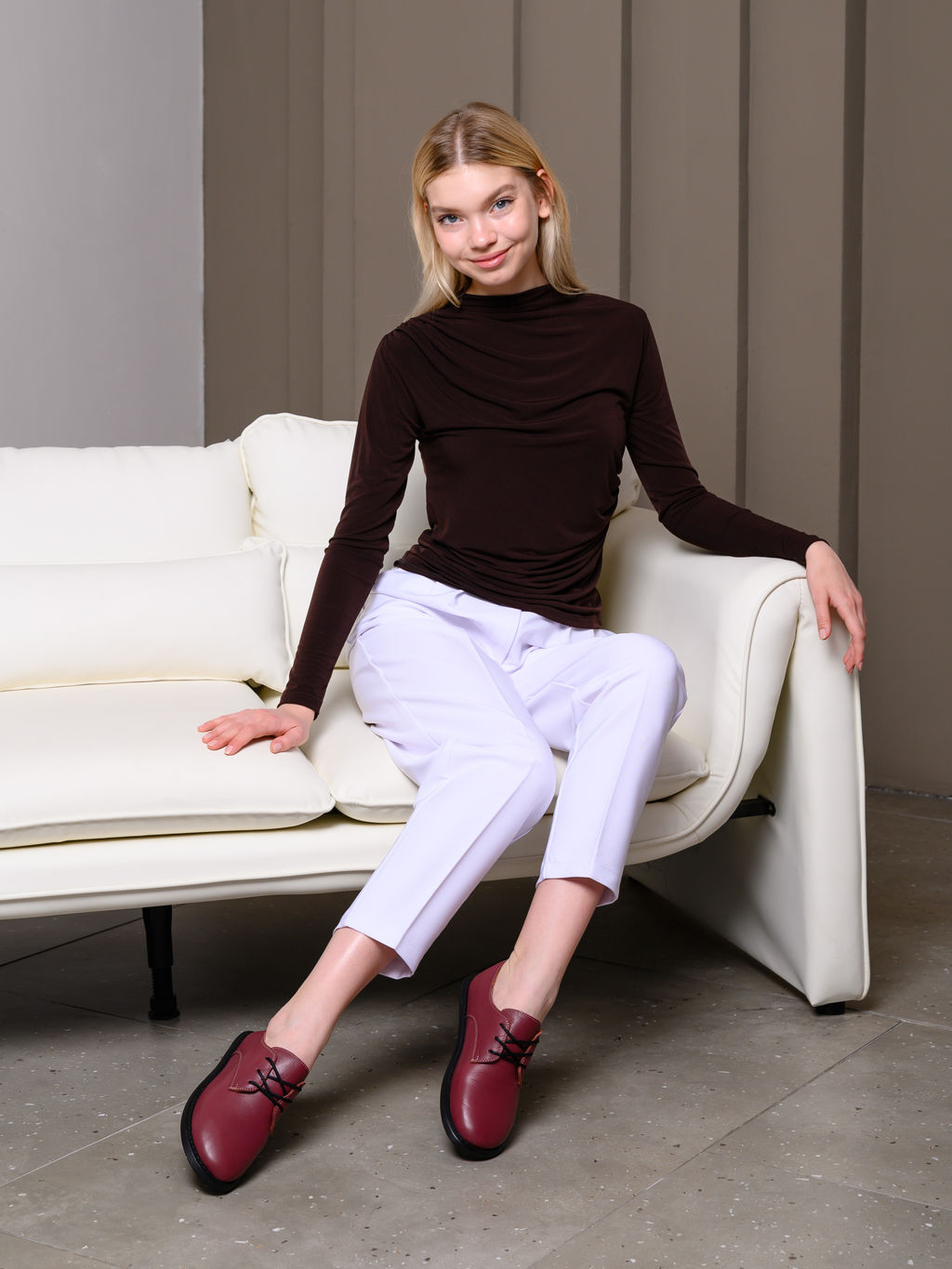 Туфли EDART 181.ОКСЕ bl. Гнилая вишня фото 4