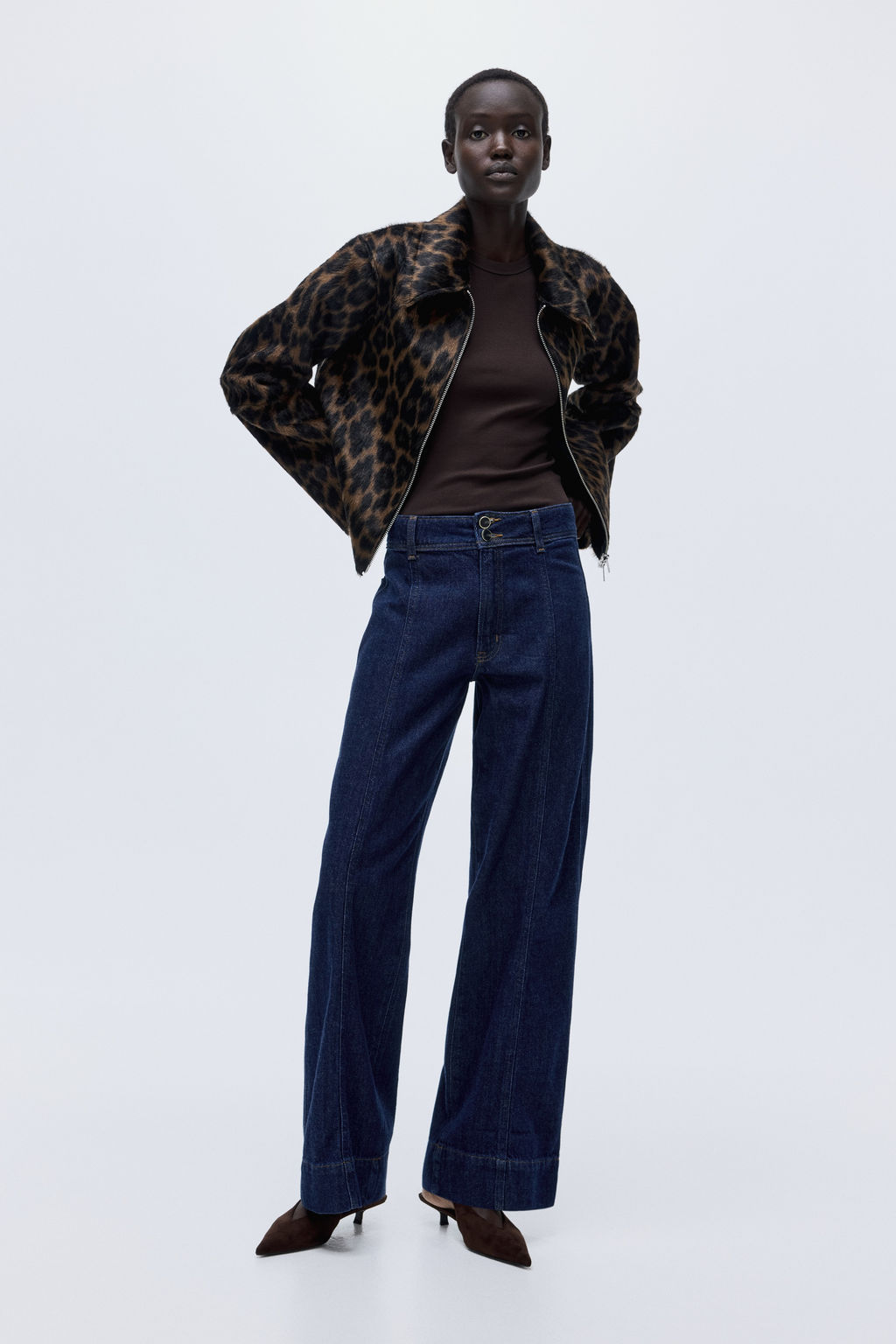 Wide High Jeans - H&m фото 3