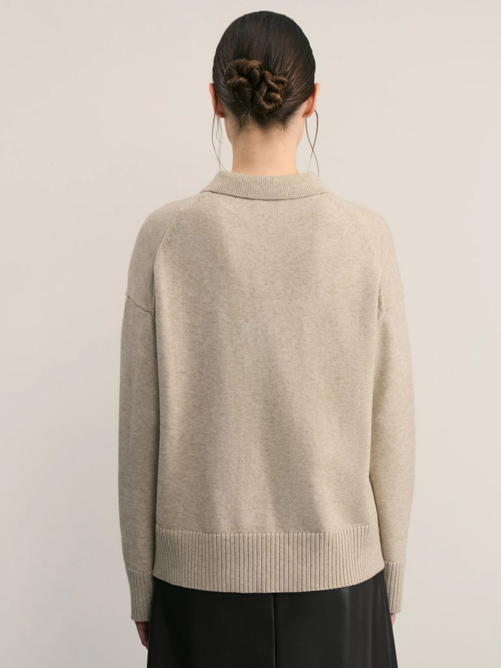 Джемпер поло с молнией / Zarina  фото 5