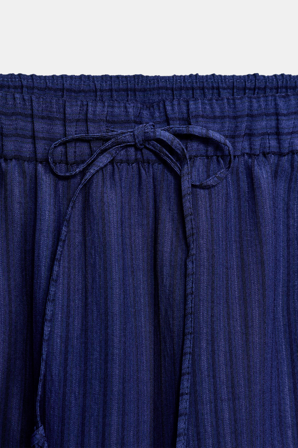 PANTAL?N PIJAMERO ESTRUCTURA ZW COLLECTION / Marino - Zara фото 7