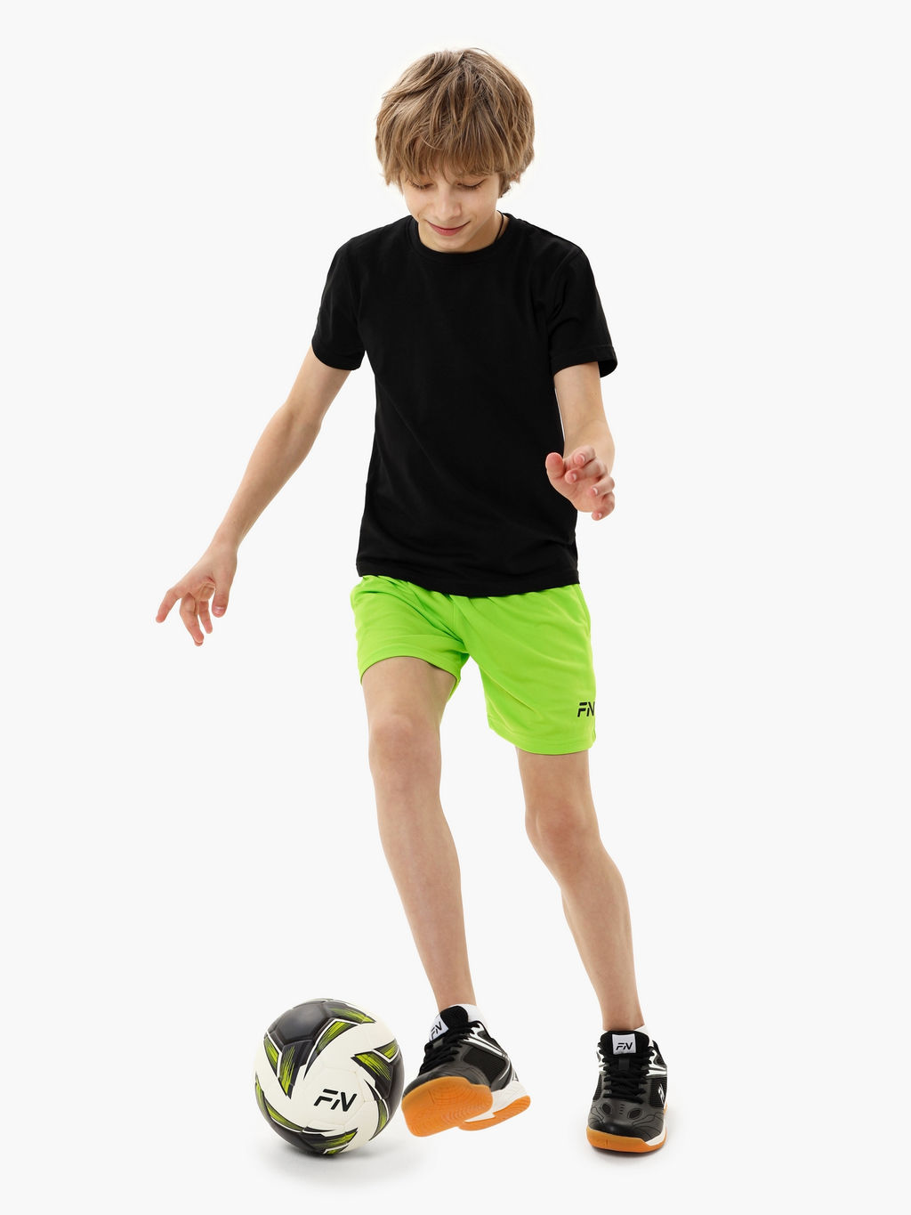 Детские шорты FN Stride Kid Light Green