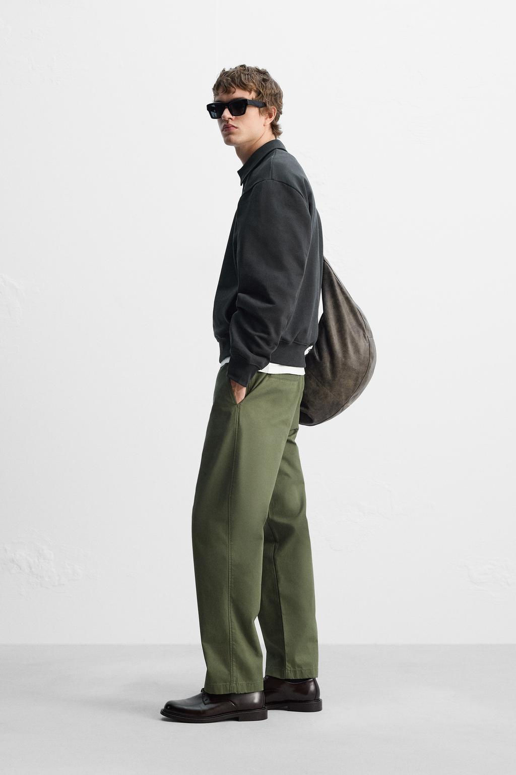 POLO SWEATSHIRT WITH ZIP - Zara фото 12