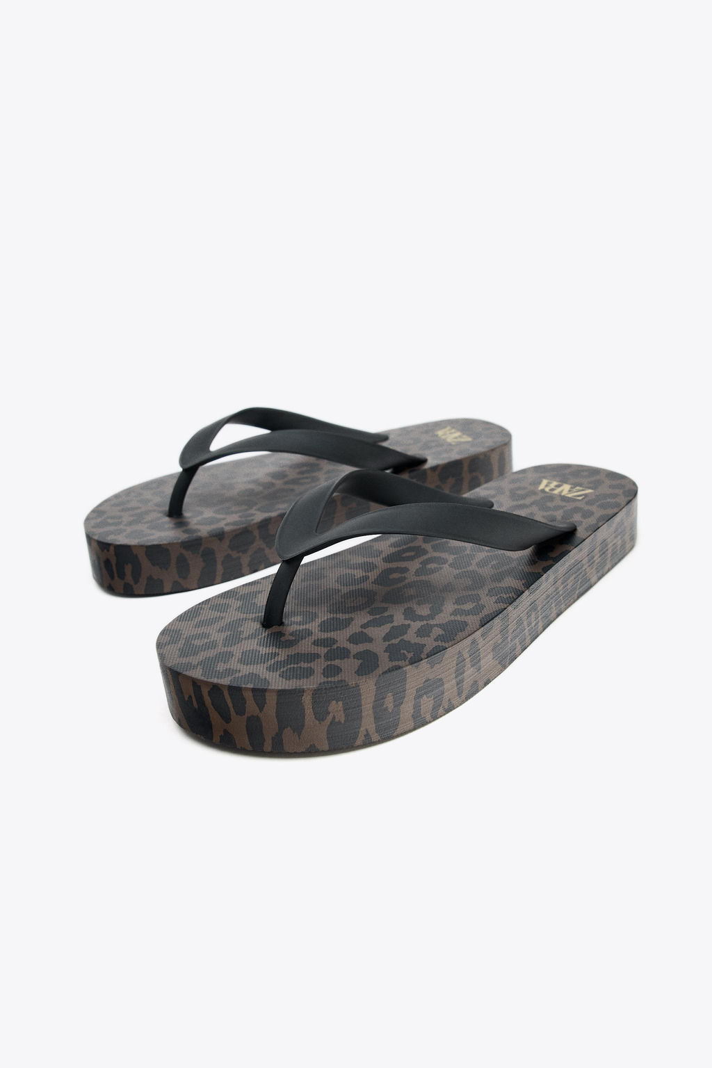 ANIMAL PRINT SANDALS - Zara фото 11