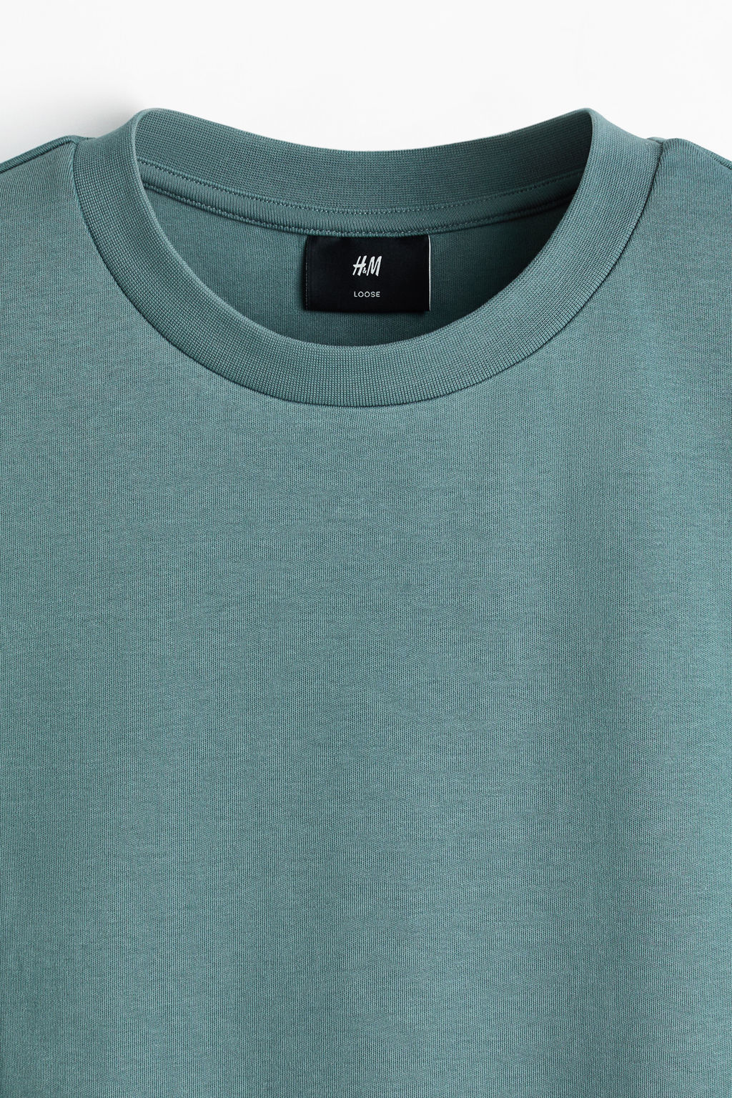 Camiseta interlock Loose Fit - H&m фото 9