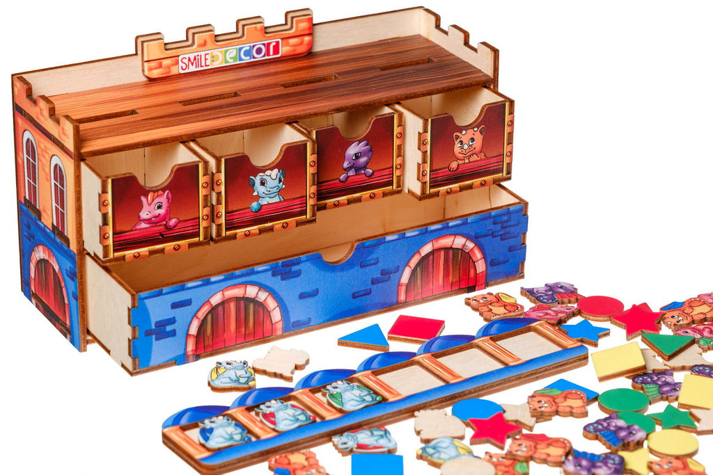 Дидактическая игра Волшебный комодик Дракончики - Smiledecor фото 3