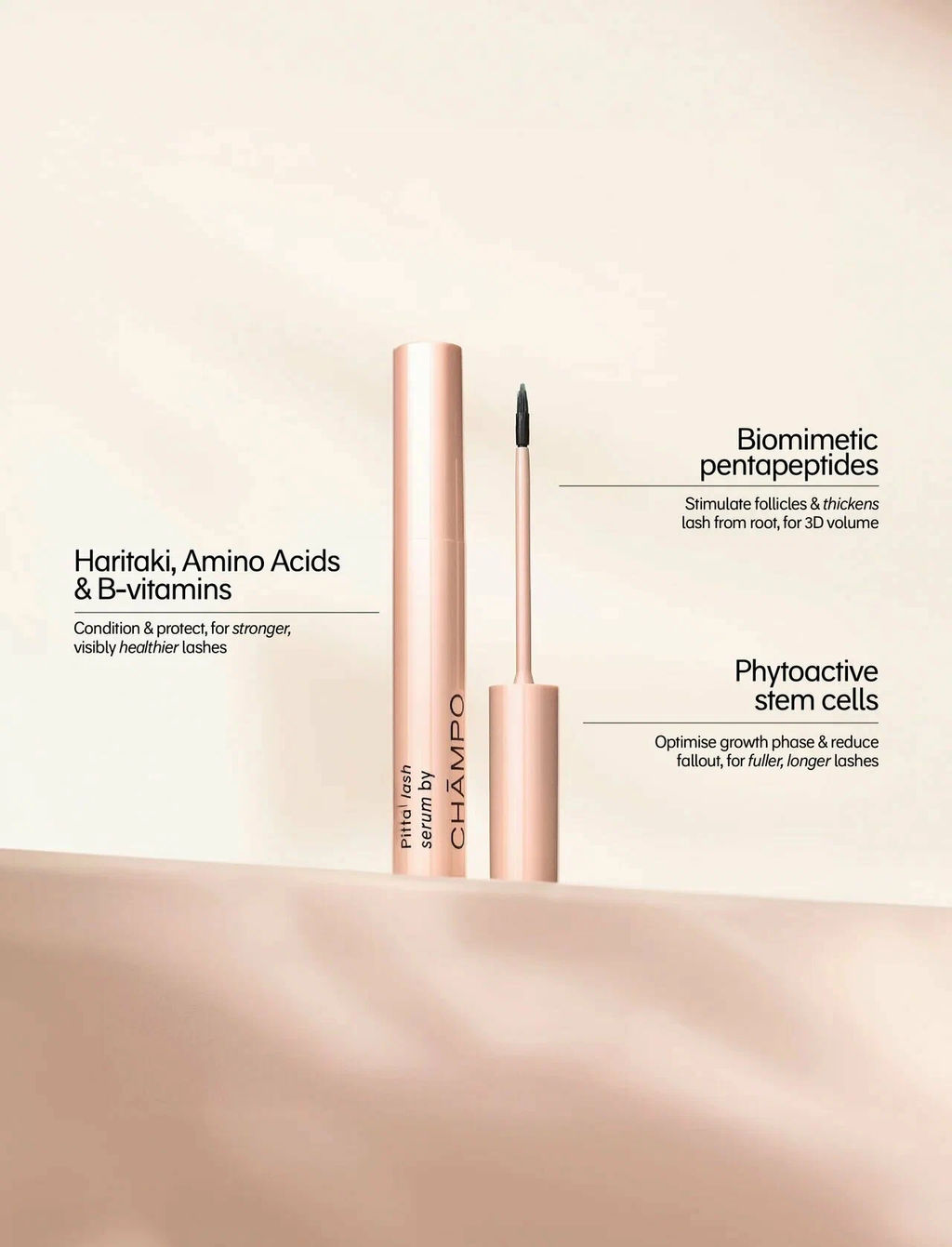 Champo Сыворотка для роста и укрепления ресниц Pitta Lash Serum