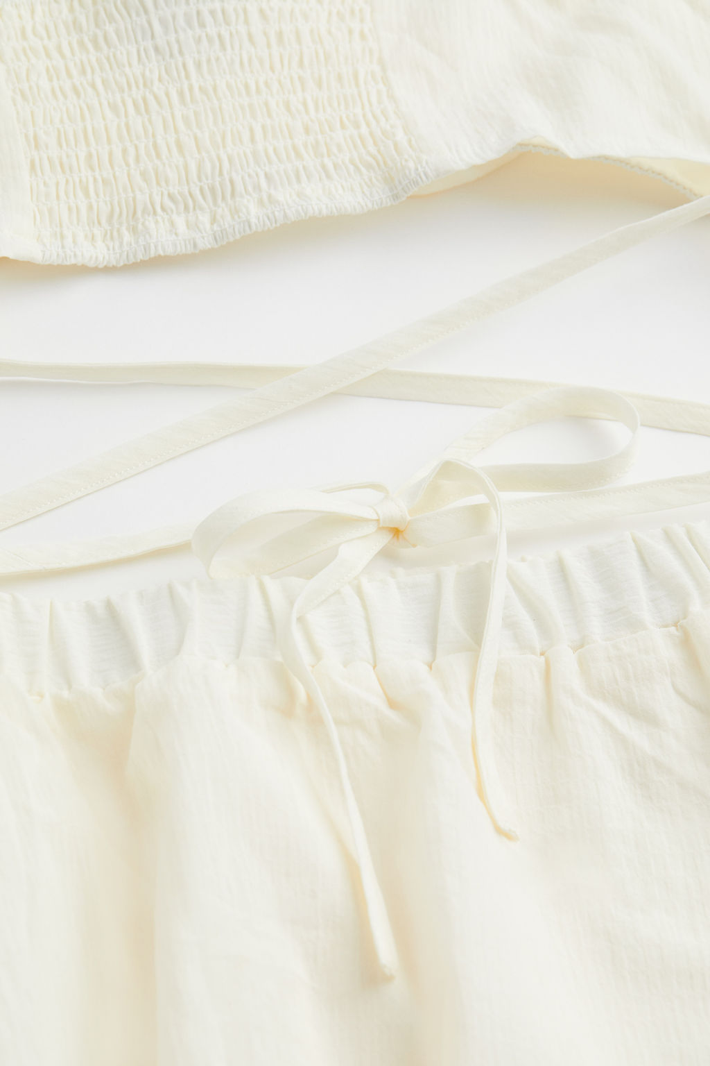 Vestido de dos piezas con lazada - H&m фото 3