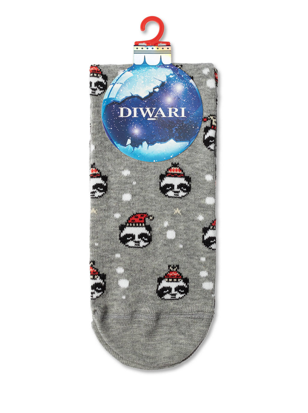 Цена за 2 пары. Носки мужские DIWARI Новогодние носки Xmas panda - Conte elegant фото 2