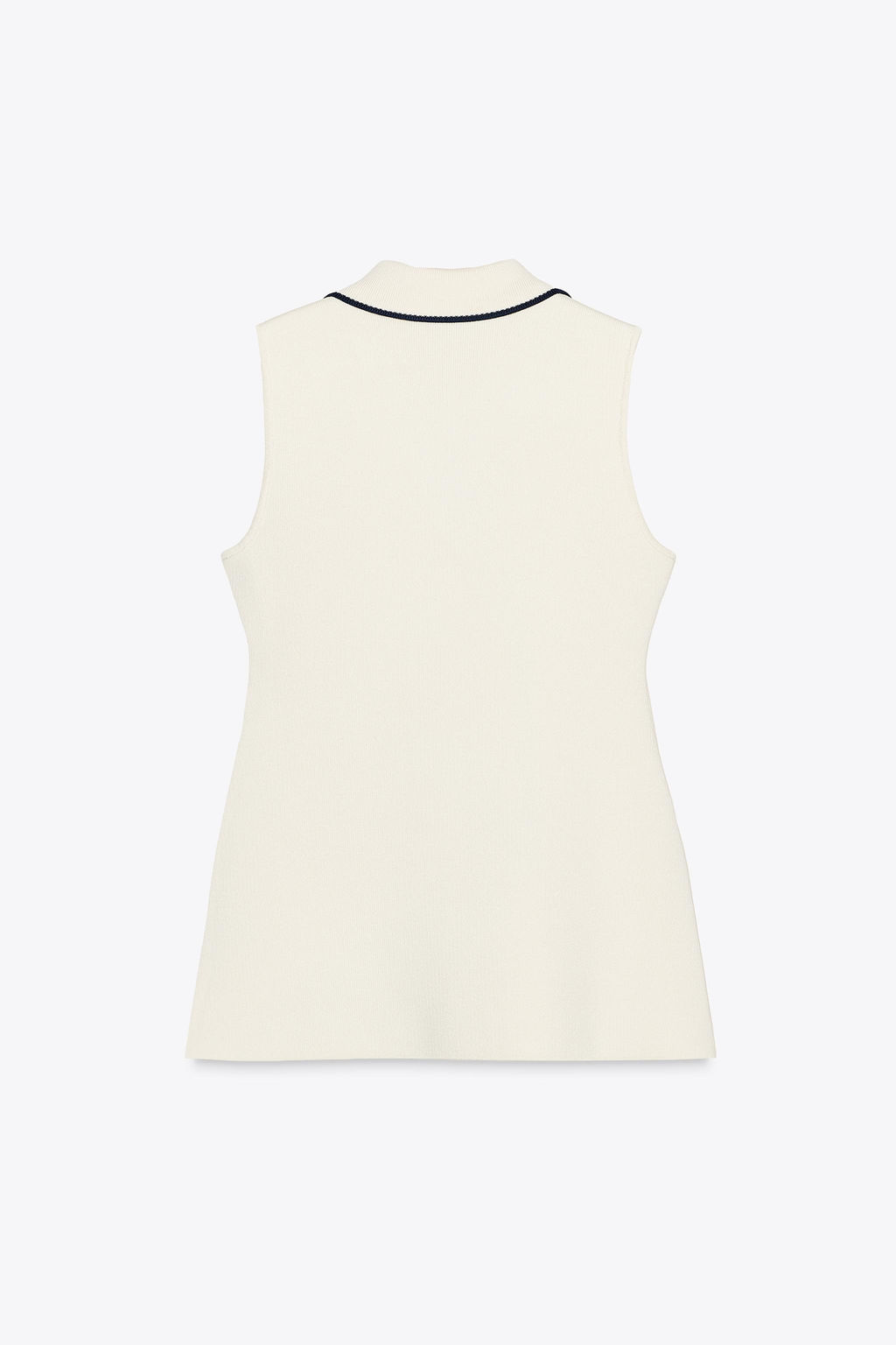 TRIM KNIT WAISTCOAT - Zara фото 17