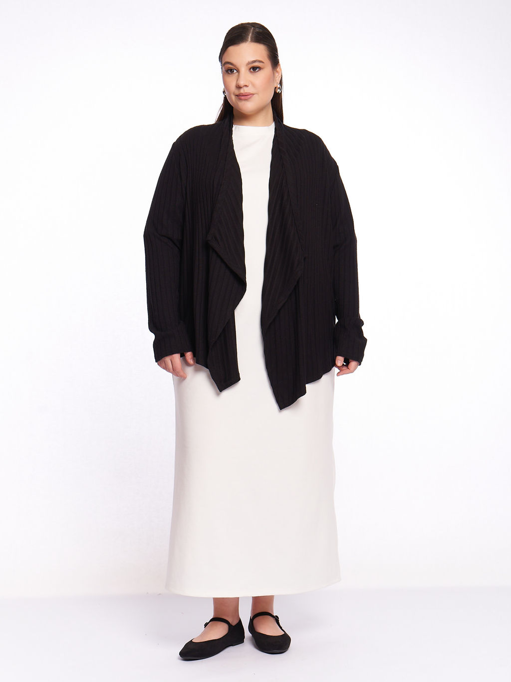 Кардиган лапша KA31908BLK01