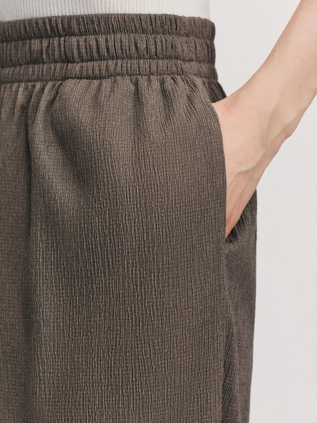 Прямые брюки с эластичным поясом / Zarina  фото 5