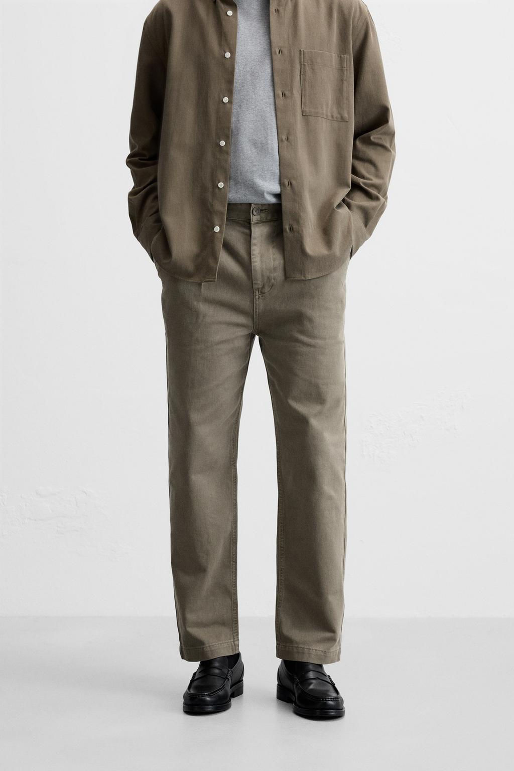 REGULAR FIT TROUSERS - Zara фото 2