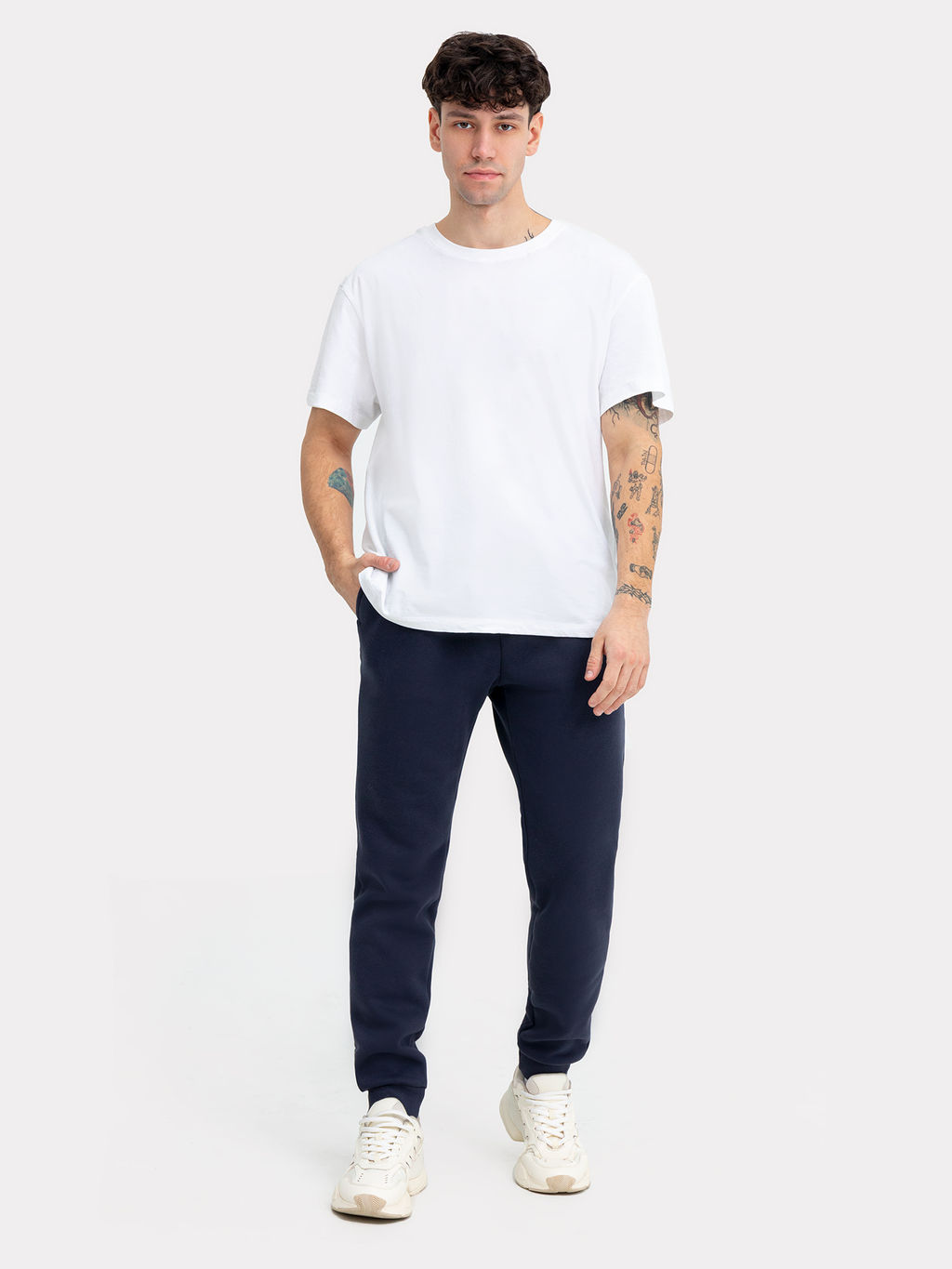 Брюки мужские в синем цвете морской 181241-2