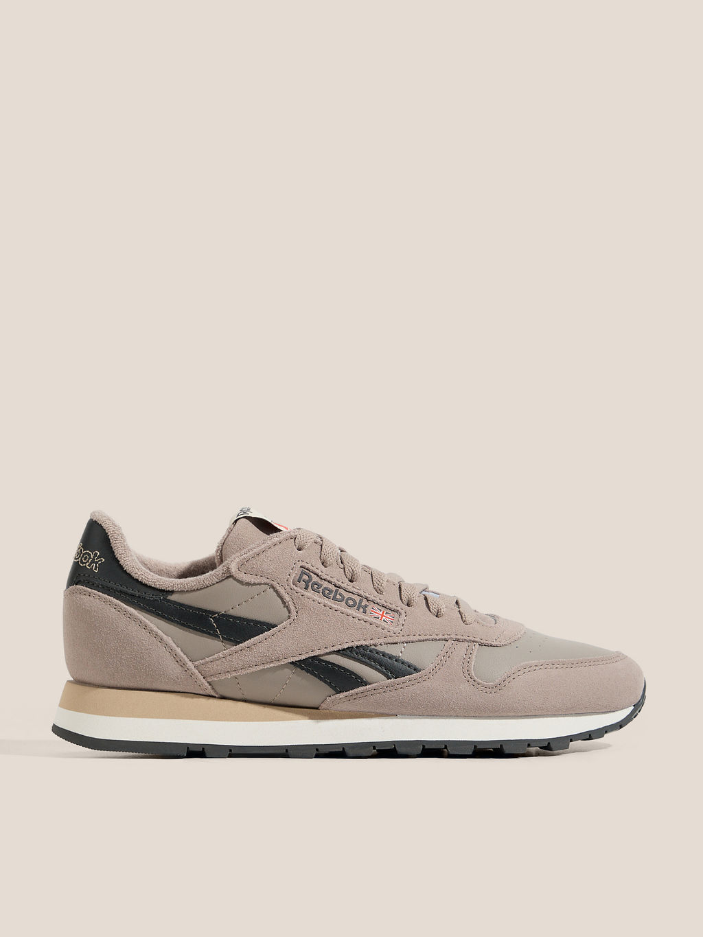 Кроссовки REEBOK CLASSIC LEATHER Артикул 4494112, коричнево-серый
