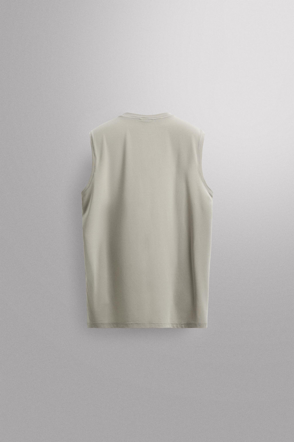 CAMISETA TANK T?CNICA B?SICA / Verde medio