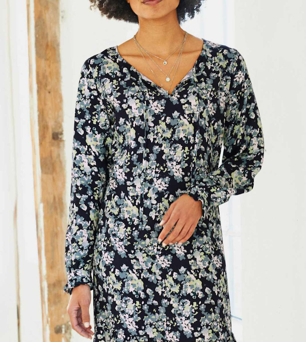 Платье, сине-зеленое - Linea tesini фото 6