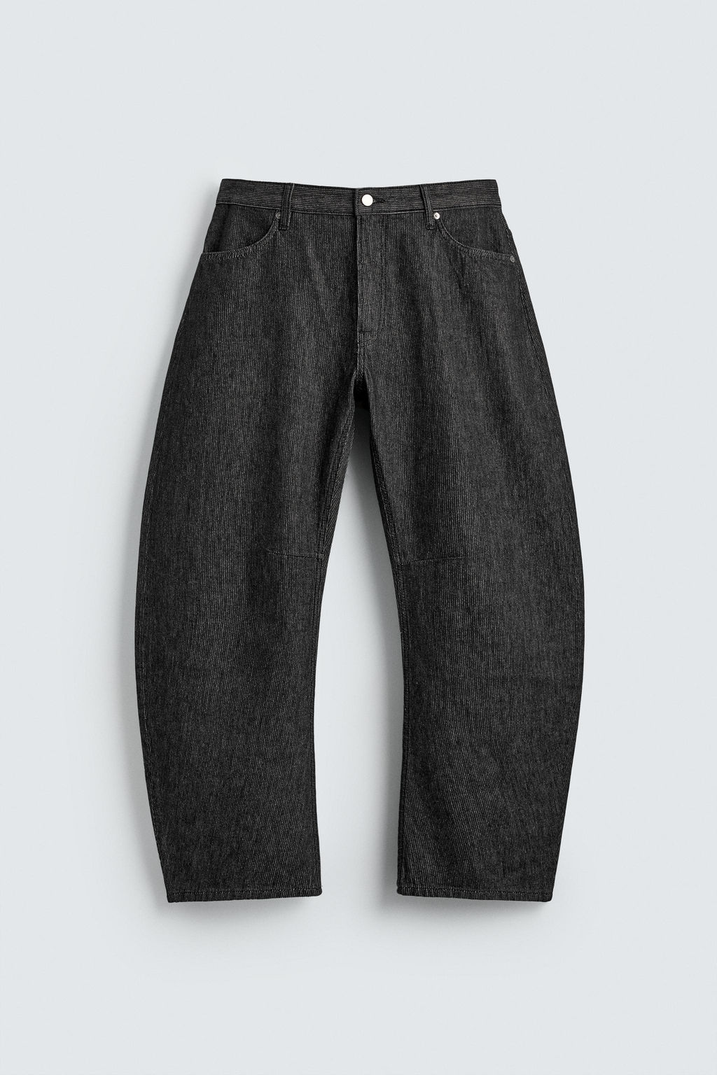 JEANS BARREL FIT / Negro - Zara фото 9