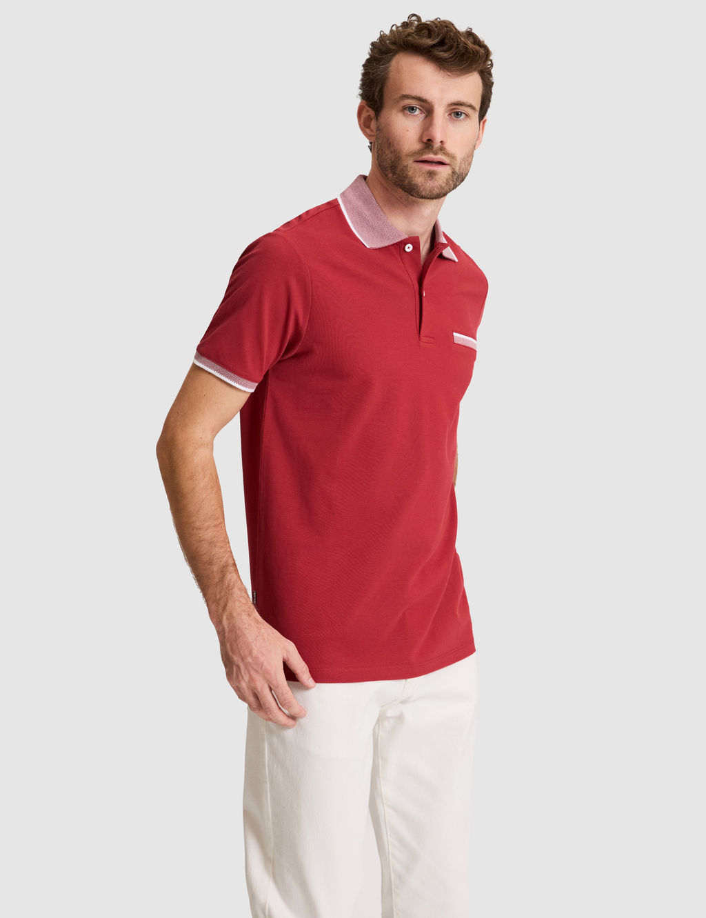 Nar _i_e_i Slim Fit %100 Pamuk D__meli Polo Yaka Ti__rt
