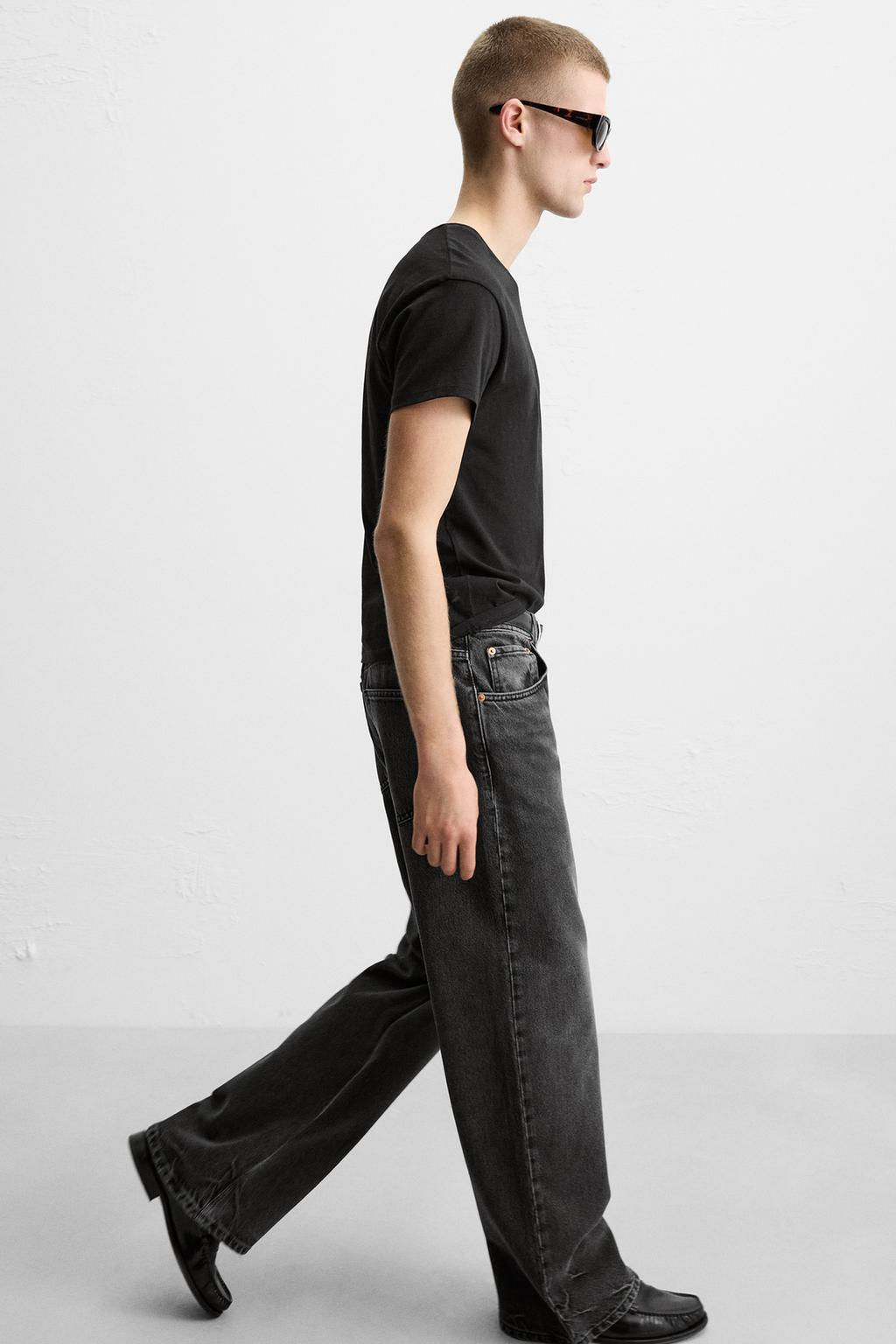 BAGGY FLARE FIT JEANS - Zara фото 24