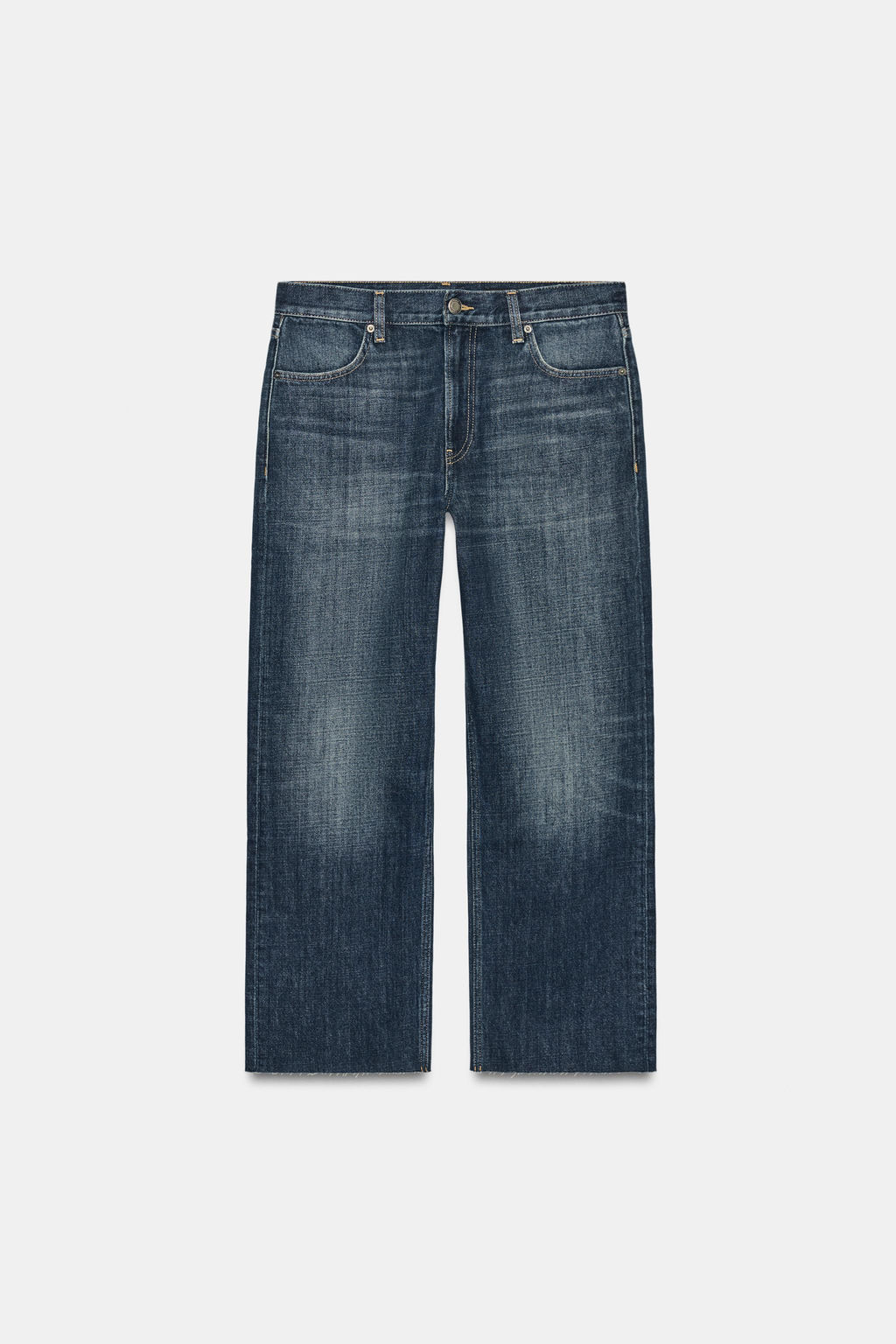 JEANS ZW COLLECTION LOOSE TIRO BAJO / Azul - Zara фото 6