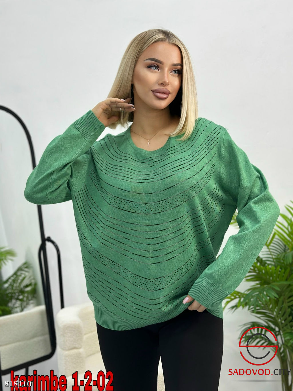 Кофта женская оверсайз - Bruno фото 6