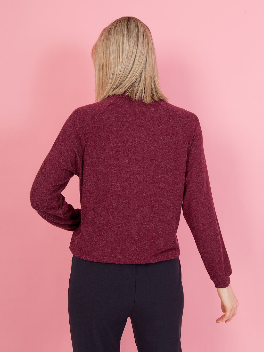 Джемпер PRIZ с рукавом покроя реглан - Stilla фото 6