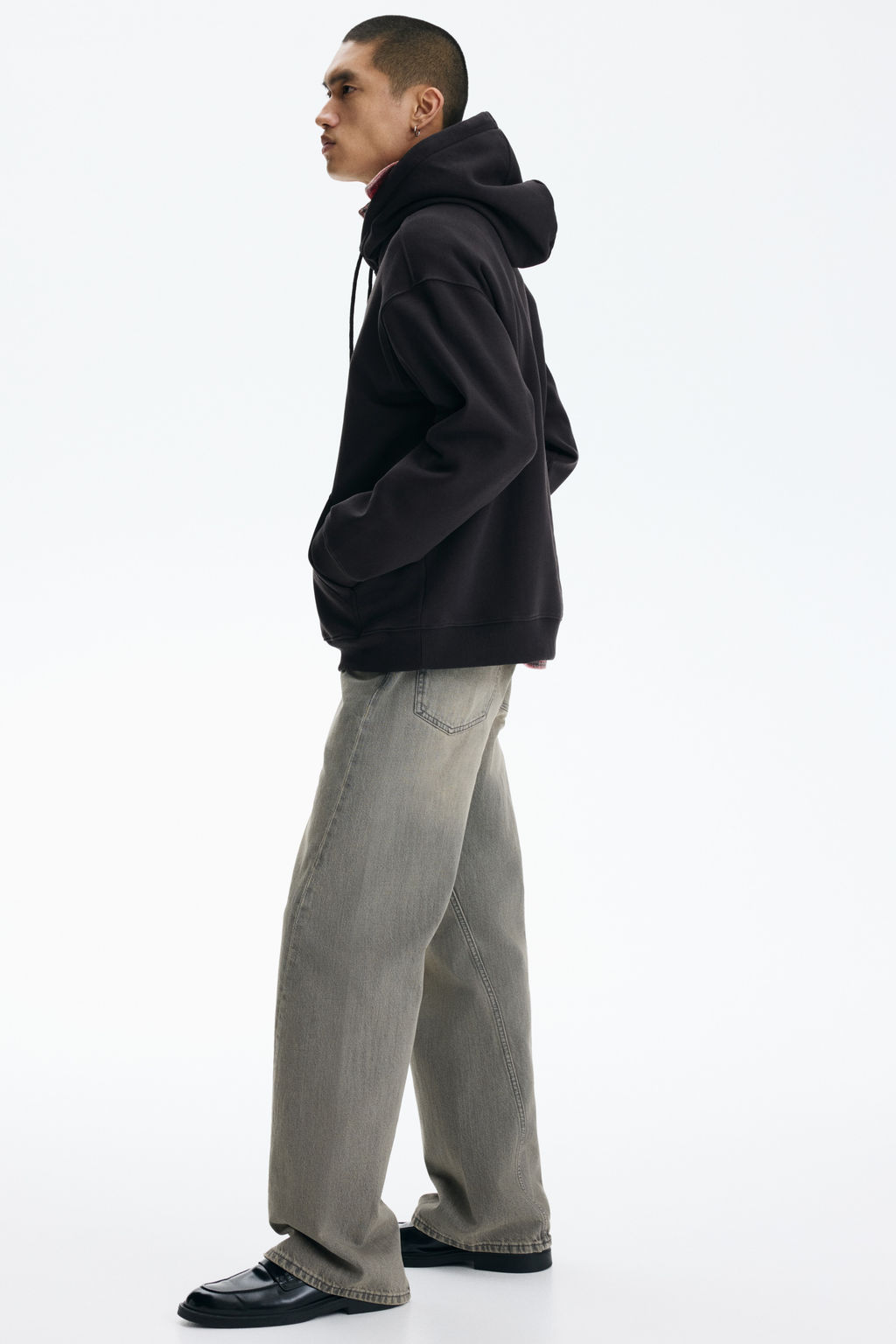 Regular Fit Printed hoodie - H&m фото 5