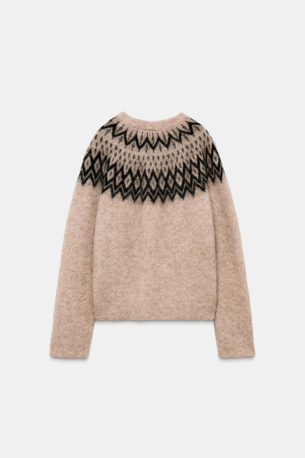 JUMPER WITH ALPACA JACQUARD SKI COLLECTION - Zara фото 22