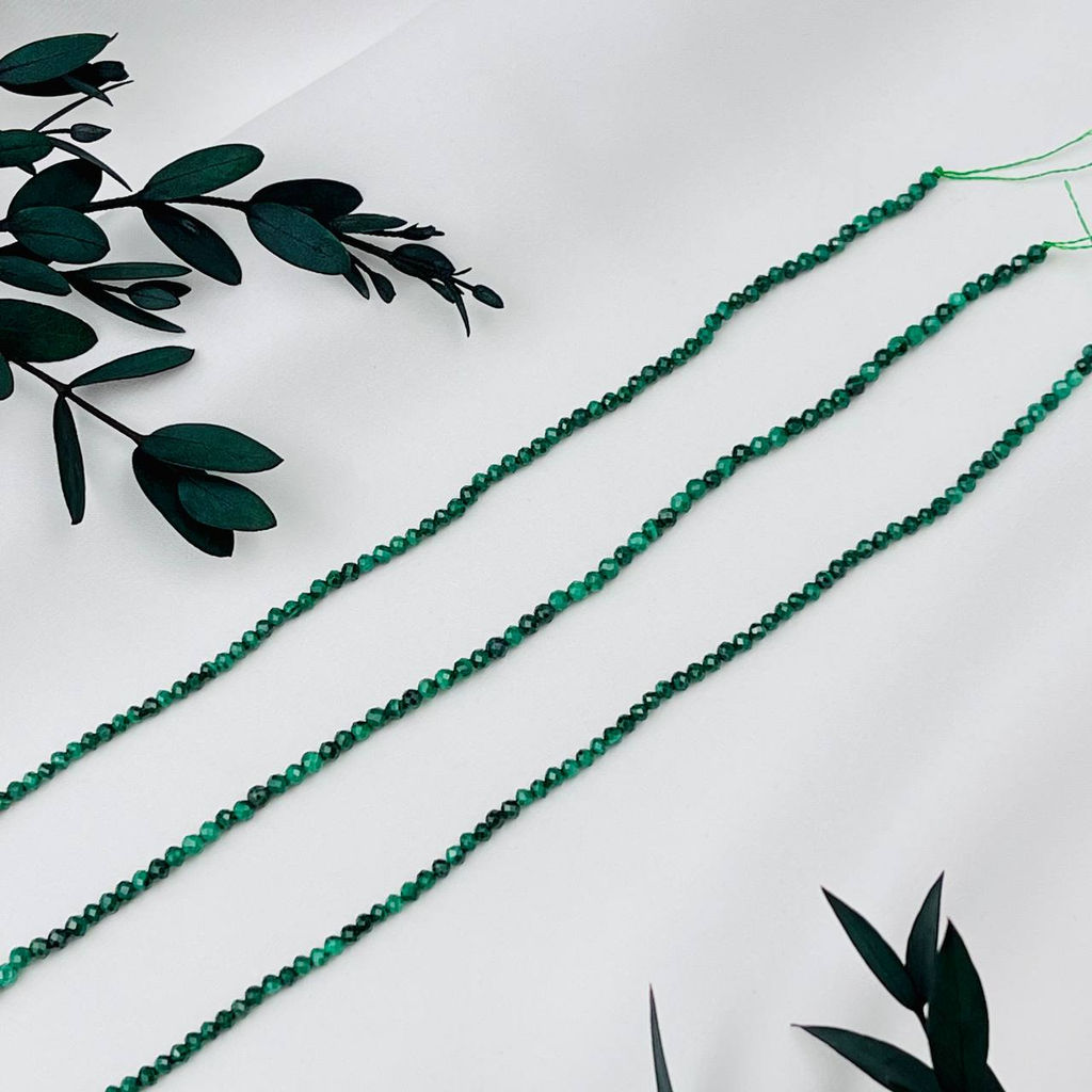 Бусины для украшений из Малахита