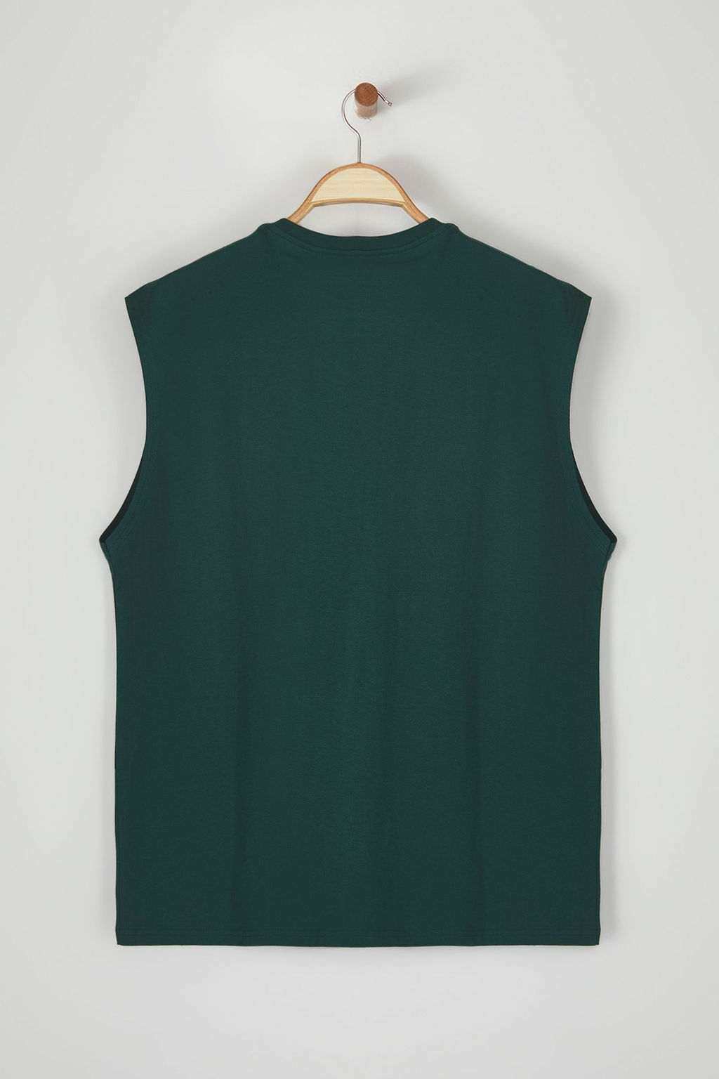 TRENDYOL MAN Ekru Relaxed/Rahat Kesim Sehir Bask?l? %100 Pamuklu Kolsuz T-Shirt/Atlet TMNSS23AL00008 - Trendyolmilla фото 20