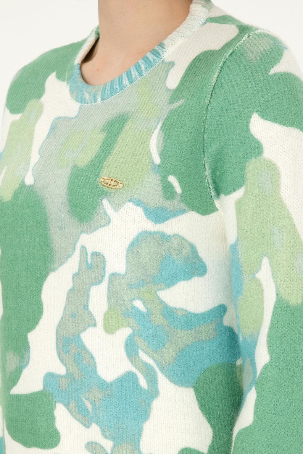 Женский мятный свитер Неожиданная скидка в корзине - U.s. polo assn фото 7