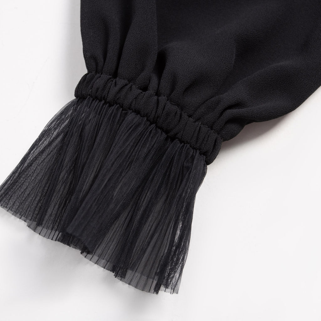 Блуза изящная и женственная, Мелодия сердца (ночь) - Charutti фото 6