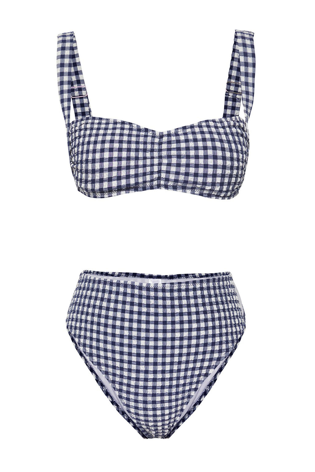 TRENDYOLMILLA Potikare Desenli Bralette Dokulu Regular Pretty Bikini Tak?m? TBESS25BT00036  фото 6